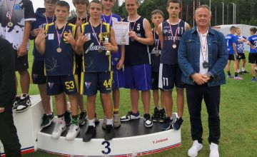 III MIEJSCE 
W FINALE WOJEWÓDZKIM W FESTIWALU SZTAFET
